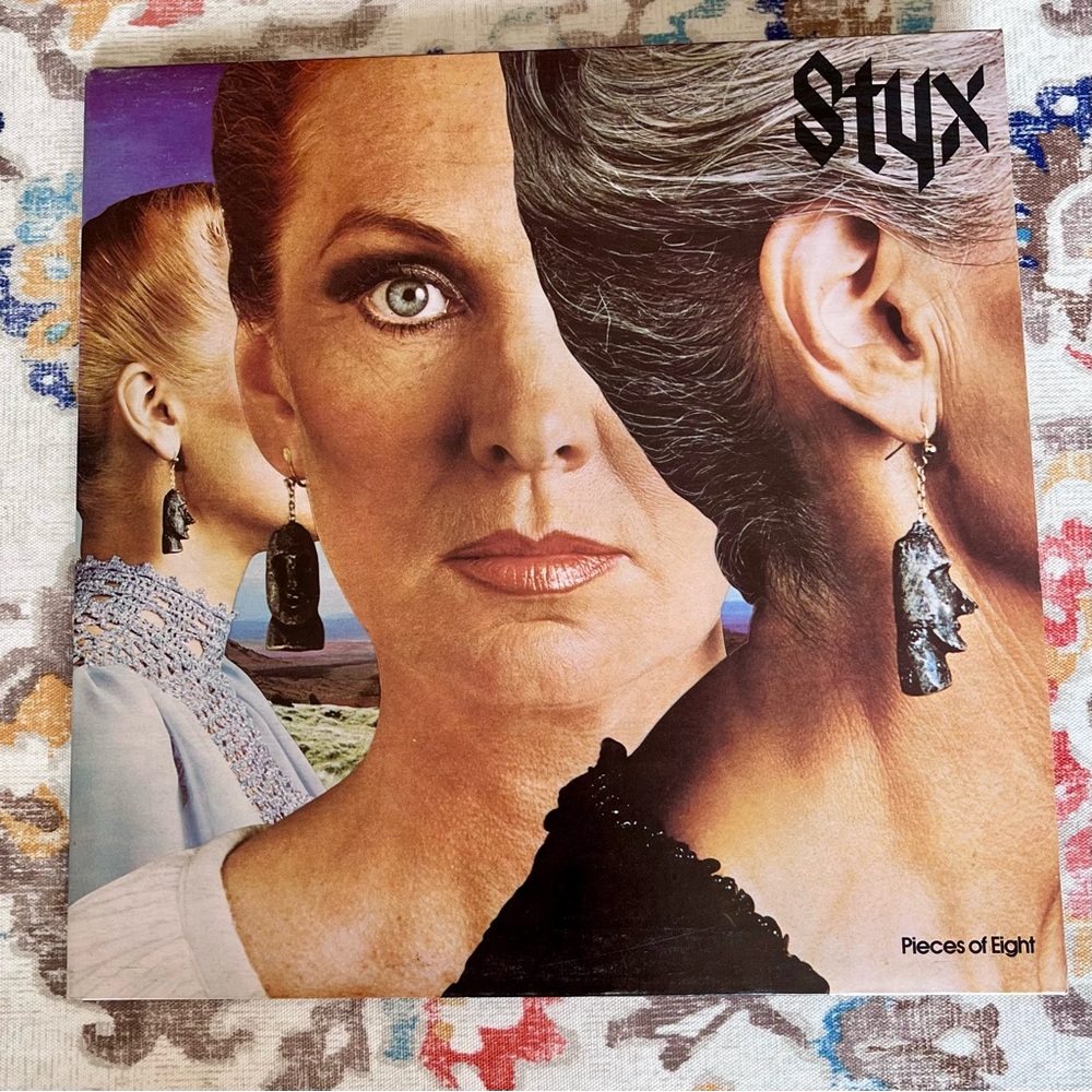 Vintage 1978 Styx Pieces Of Eight Vinyl Record
